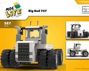 LEGO MOC Steyr Tractor Traktor by ksiegl