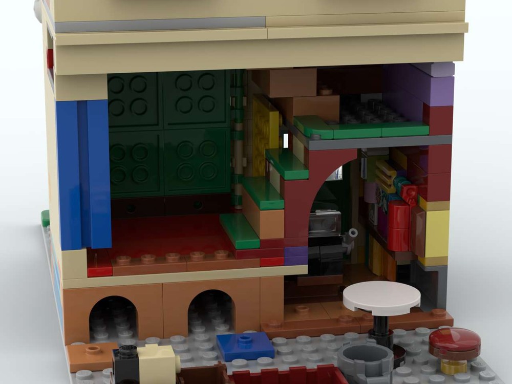 LEGO MOC Alter Sesame Street by Just Create | Rebrickable - Build with LEGO