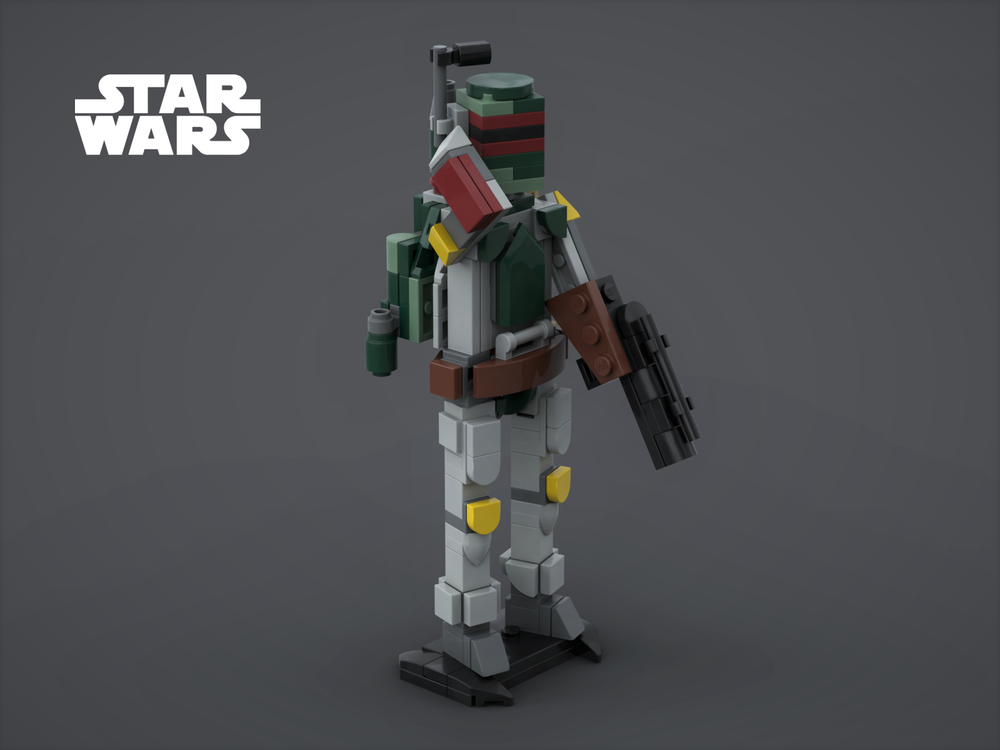 LEGO MOC Boba Fett Figure by Julian_bricks | Rebrickable - Build with LEGO