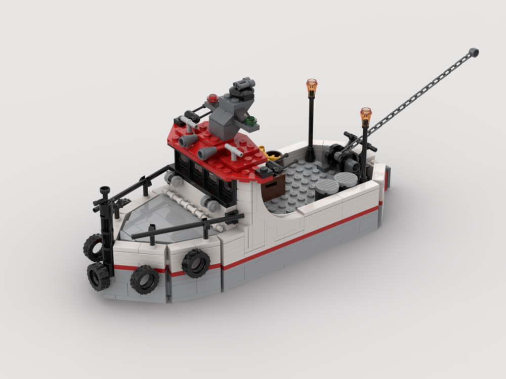 LEGO MOC Ideas Book Fishing Boat by RandomBrick23