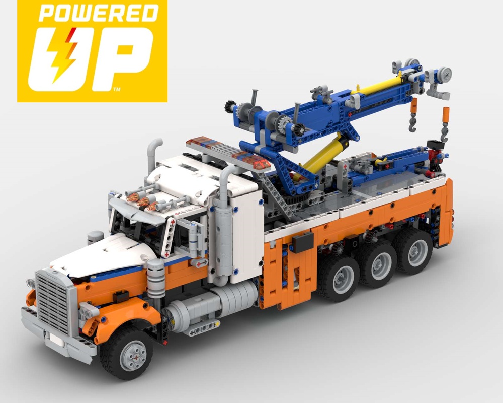 LEGO MOC RC/PU Tow Truck - Lego 42128 modification by mkolar | - Build with LEGO