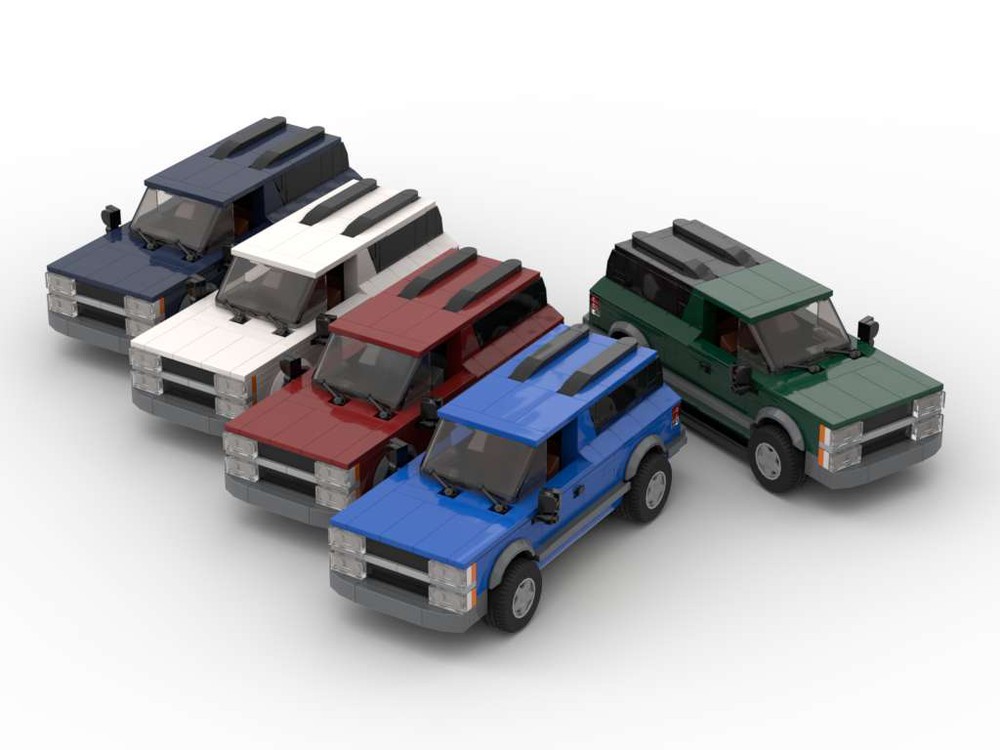 LEGO MOC Chevrolet Tahoe - Set of Five Colors by IBrickedItUp ...