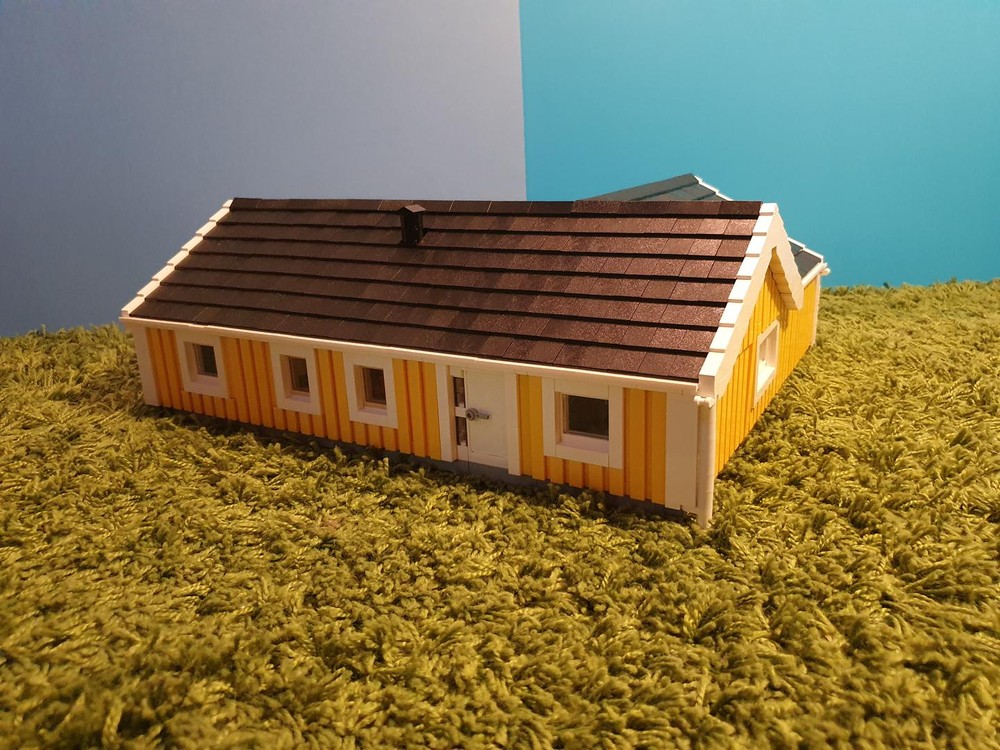 LEGO MOC Minifig/minidoll scale house by jek Rebrickable Build with