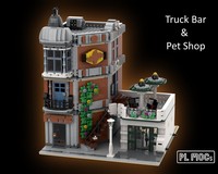 Truck Bar & Pet Shop - 10264 Corner Garage Alternative Build
