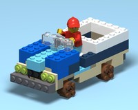BYGGLEK Pickup Truck