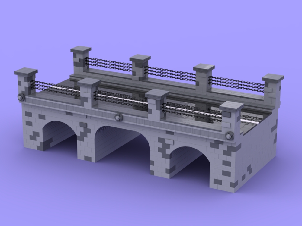 LEGO MOC Ideas Book City Bridge by RandomBrick23 | Rebrickable - Build LEGO