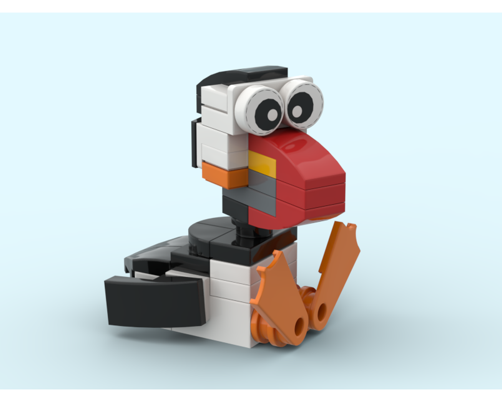 LEGO MOC Funny Birds: Puffin by olivercgoetz | Rebrickable - Build with ...