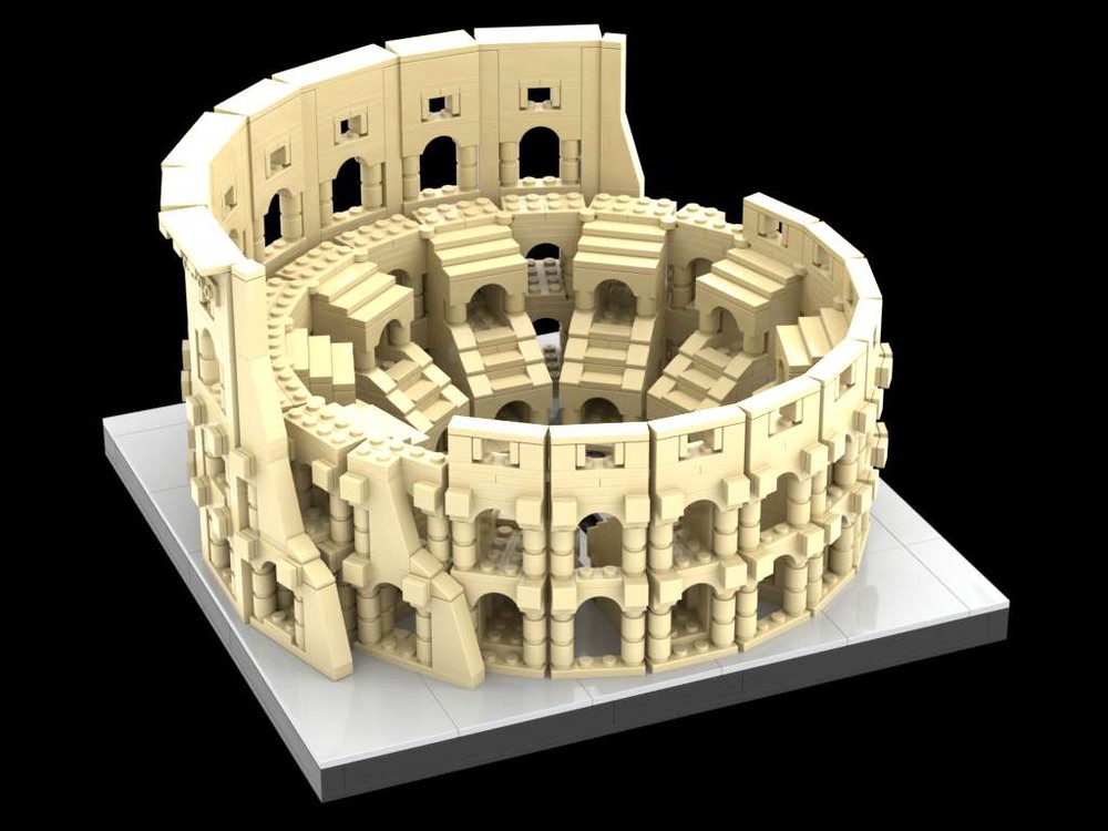 LEGO Ideas: Colosseum (Architecture Style) Raggiunge 10.000 Sostenitori -  Mattonito
