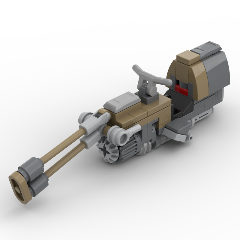 LEGO MOC Fennec Shand’s Swoop Bike (from The Book of Boba Fett) by