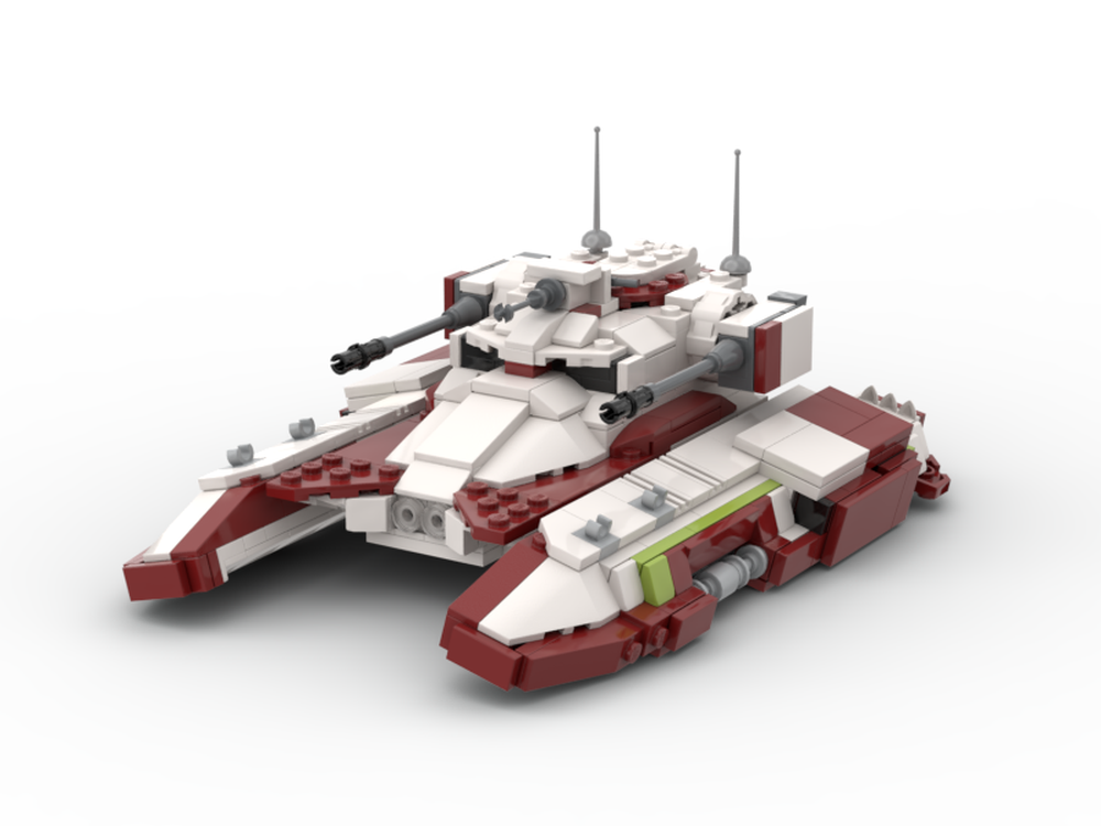 Modernisere Ret porcelæn LEGO MOC Republic fighter tank by thelegowolfpack | Rebrickable - Build  with LEGO