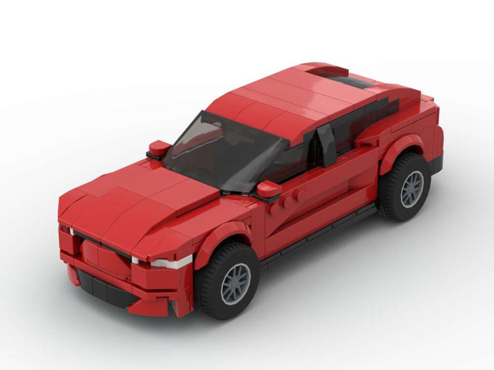 LEGO MOC Ford Mustang Mach E - Red by IBrickedItUp