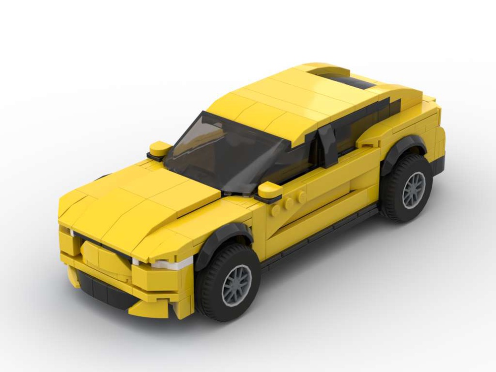 LEGO MOC Ford Mustang Mach E - Yellow by IBrickedItUp