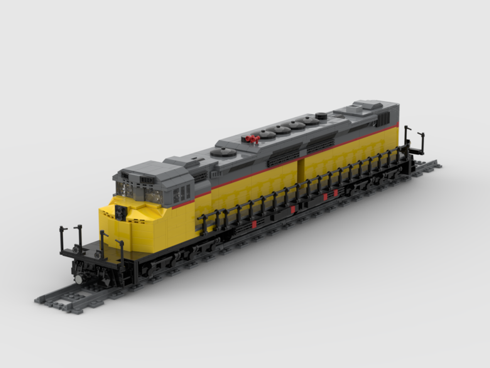 LEGO MOC EMD DDA40X by Your Brick Guy | Rebrickable - Build with LEGO