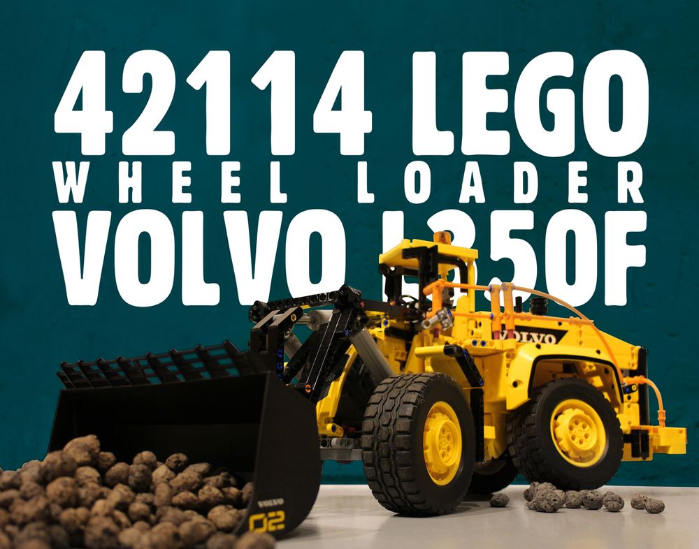 MOC 42114 VOLVO L350F wheel loader by Janek_rysuje | Rebrickable - Build with LEGO
