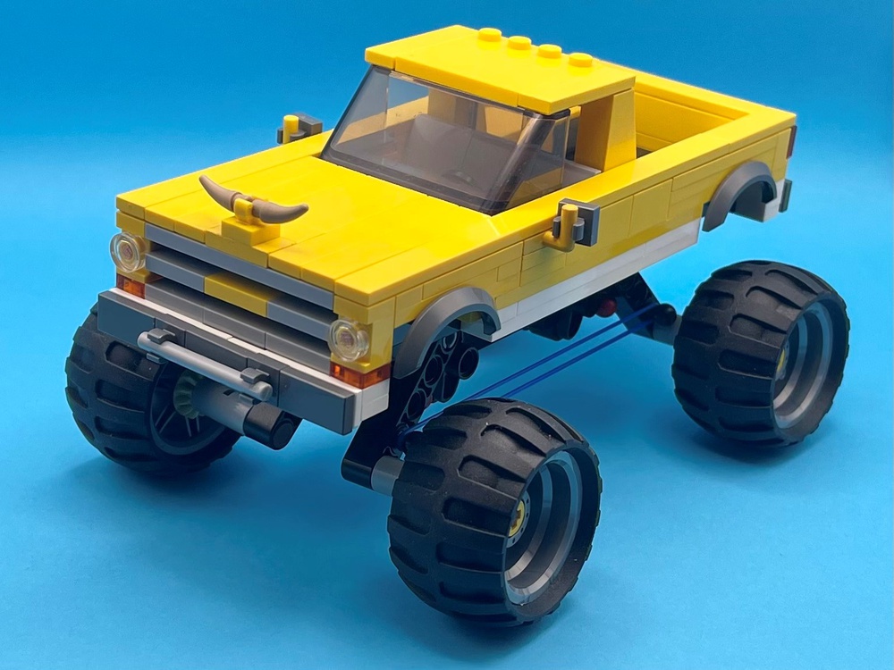 LEGO Backyard Monster Truck by IBrickedItUp - Build with LEGO