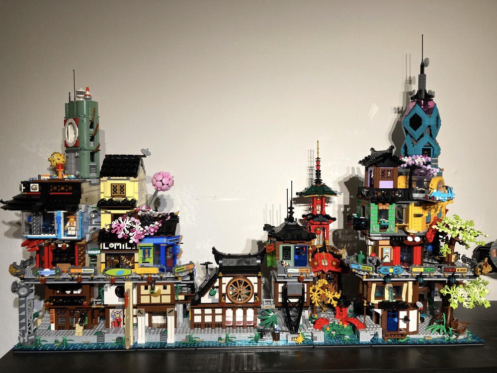 LEGO MOC Ninjago City Garden Modification by brickgloria | Rebrickable ...