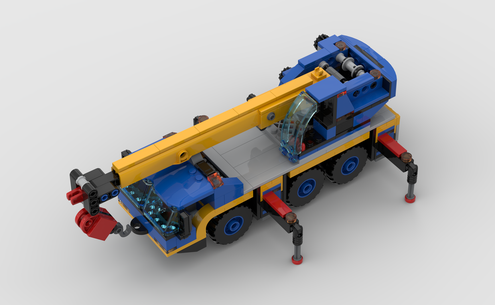 LEGO City Mobile Crane 60324. 