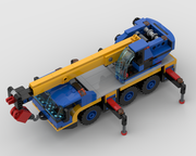 LEGO crane MOCs with Building Instructions