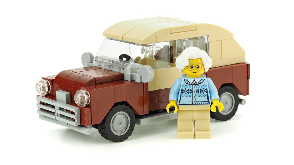 vintage car lego