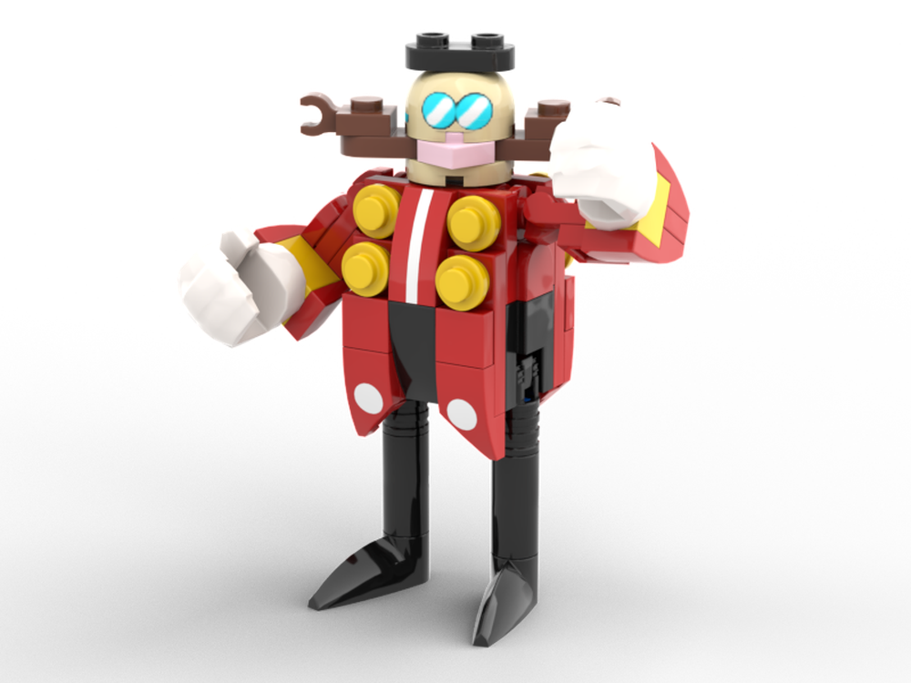 Lego best sale eggman minifigure