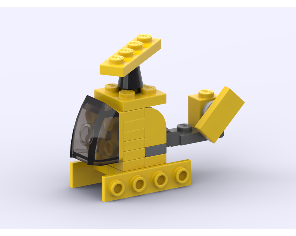 Lego Moc Helicopter By Agent Orange 