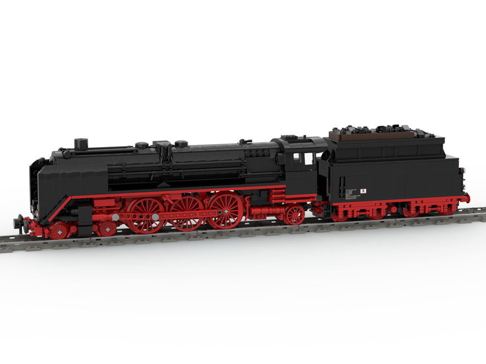 LEGO MOC Steam Locomotive BR01 of the Deutsche Reichsbahn by langemat |  Rebrickable - Build with LEGO