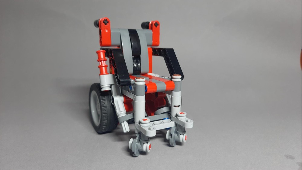 LEGO MOC 42132 Wheelchair by ilyabuilder724 | Rebrickable - Build