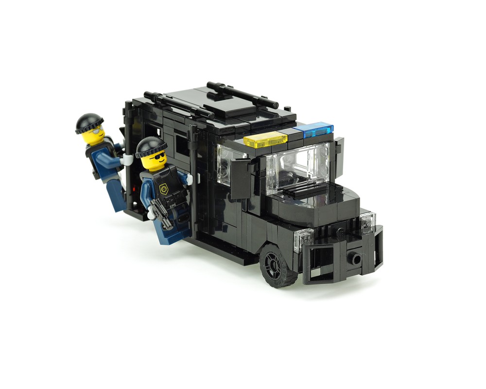 lego swat truck instructions