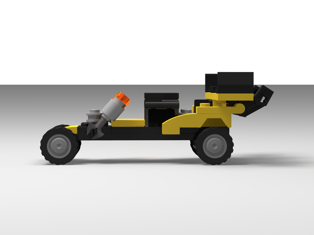 LEGO MOC 31041 - Drag racer by BriXperiMent | Rebrickable - Build with LEGO