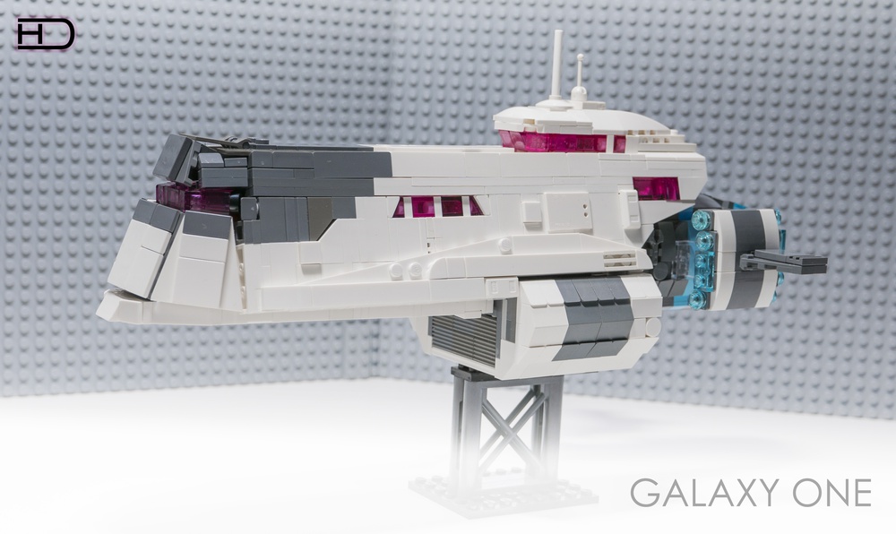 LEGO MOC Galaxy One Spaceship by Horcikdesigns | Rebrickable - Build with  LEGO
