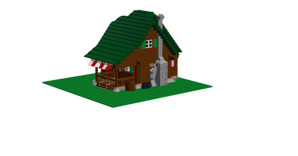 Lego discount mountain cabin