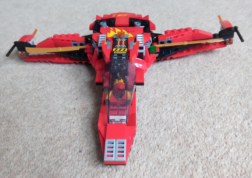 Lego ninjago red discount plane