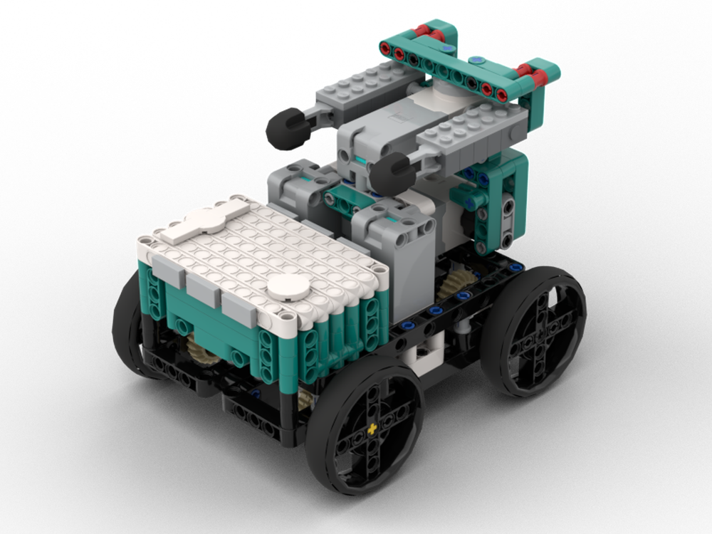 LEGO MOC 4x4 Mindstorms Chassis with missile launcher by time-hh ...