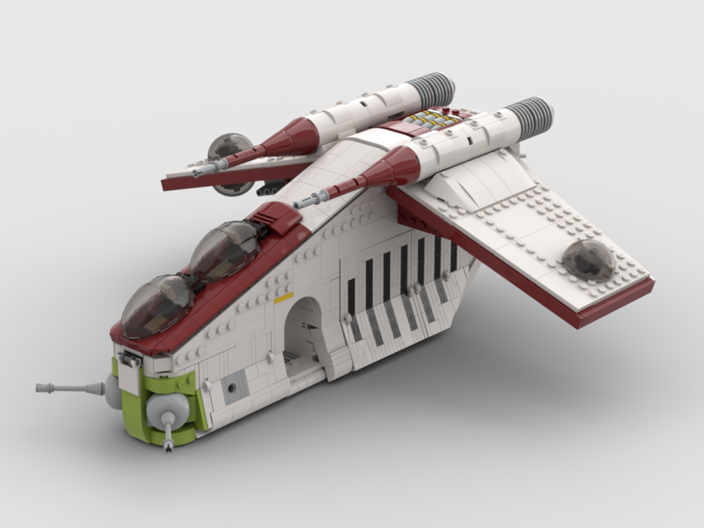 UCS Republic Gunship The Clone Wars Mod STAR WARS MOC-85627 By ...