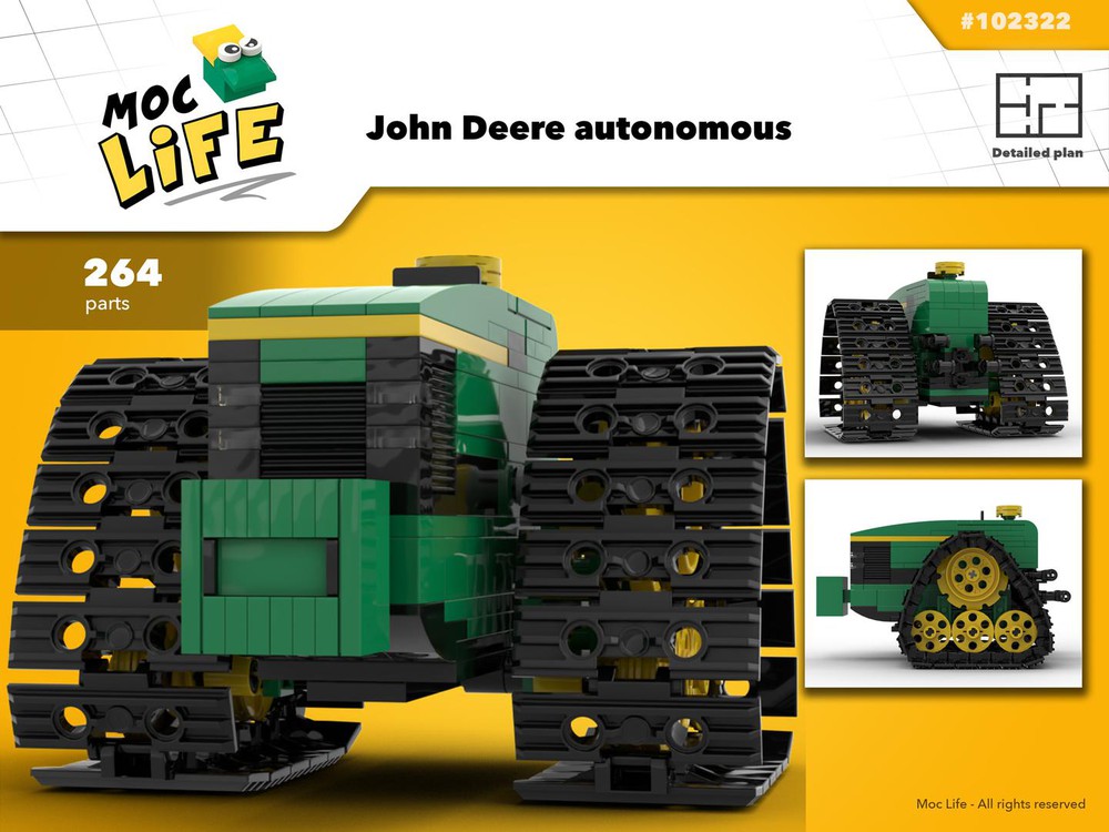 LEGO MOC John Deere 6430 by Yellow.LXF