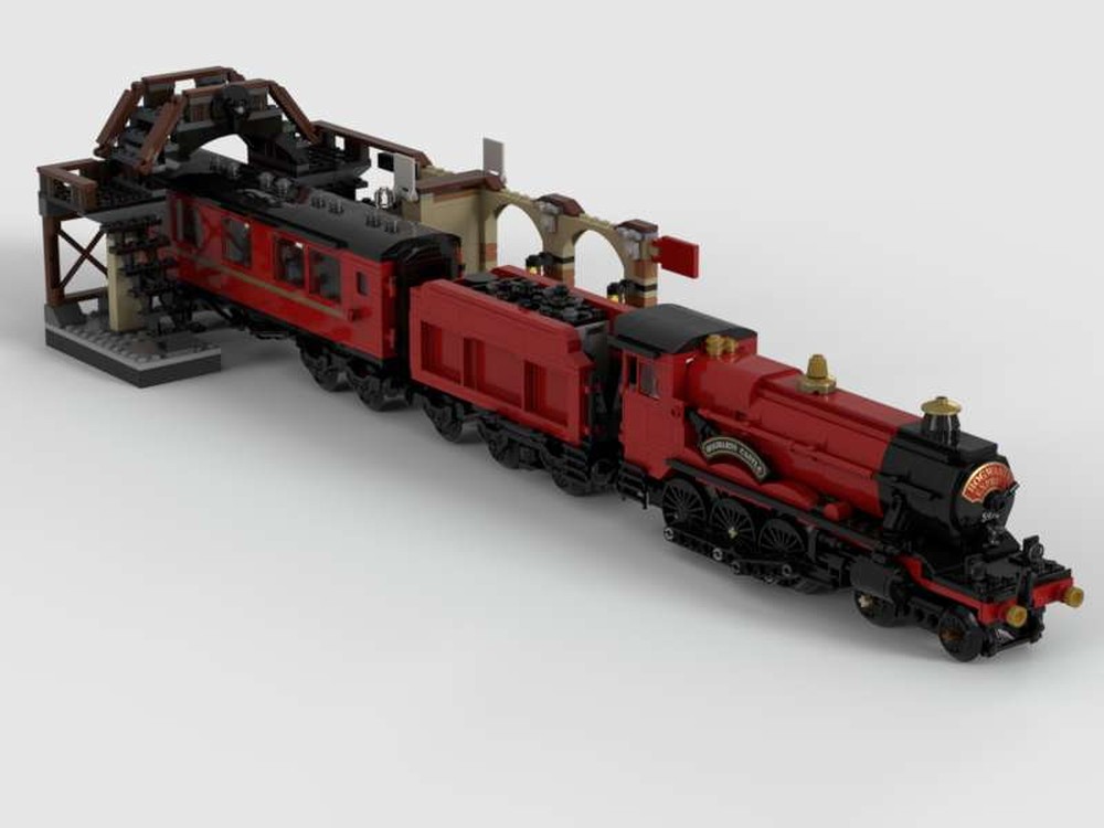 LEGO MOC The Hogwarts Express by Uncommonusername Rebrickable