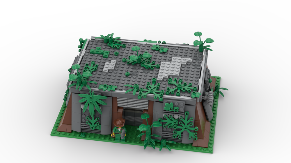 LEGO MOC Bunker by lukasaliaslaxweb.de Rebrickable Build with LEGO