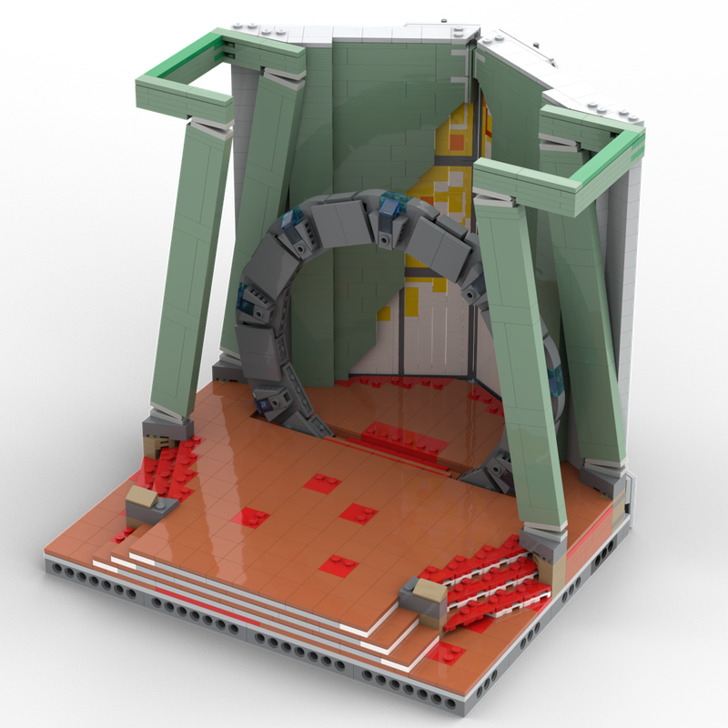 LEGO MOC Stargate Atlantis Gateroom (LEGO® colors) by axsbricks ...