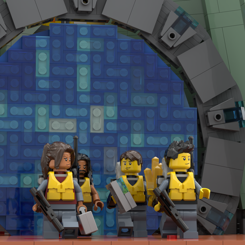 LEGO MOC Stargate Atlantis Gateroom (LEGO® colors) by axsbricks ...