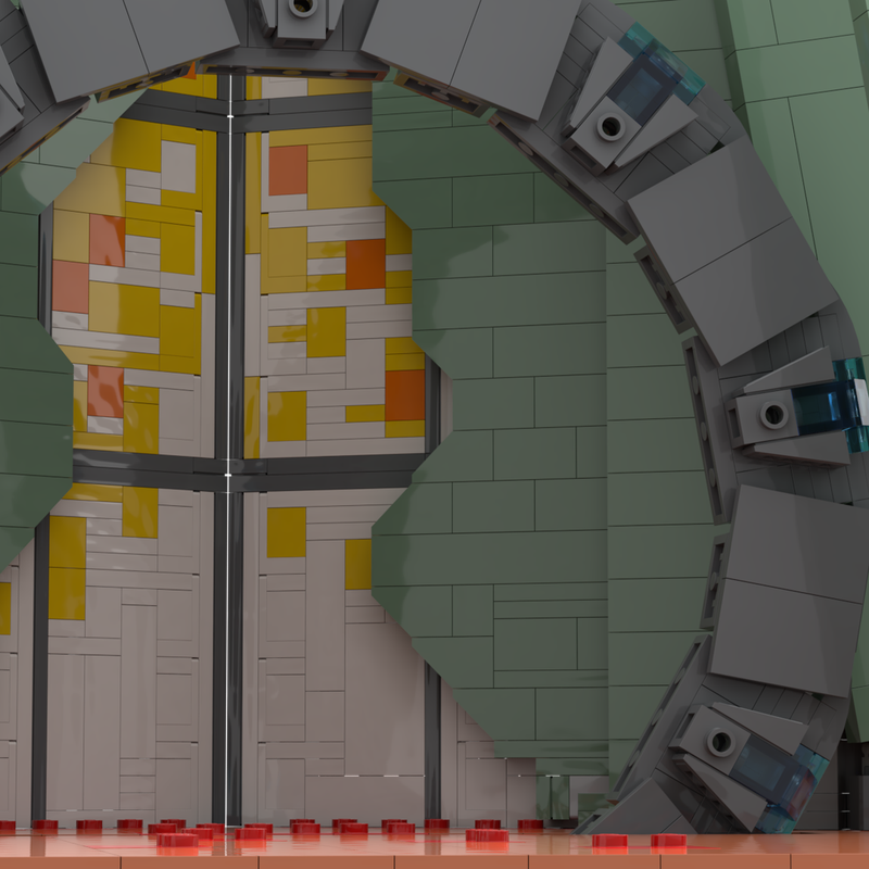 LEGO MOC Stargate Atlantis Gateroom (LEGO® colors) by axsbricks ...