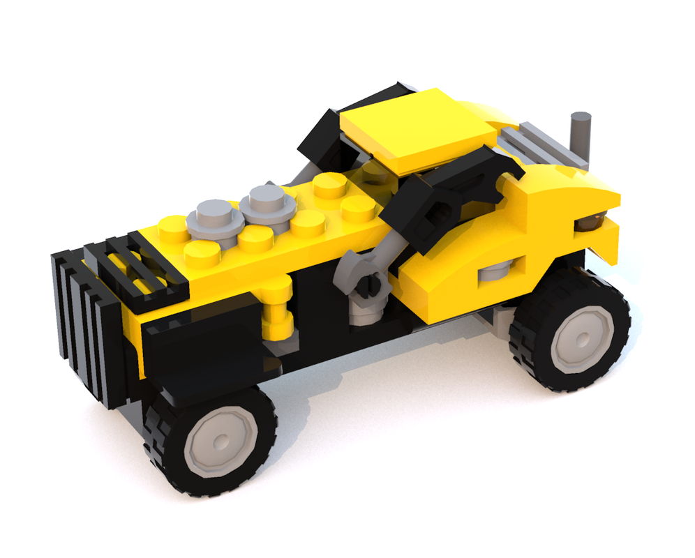 LEGO MOC 31041 - Tractor by BriXperiMent | Rebrickable - Build with LEGO