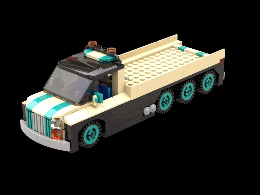 LEGO MOC Car Transporter by IBrickedItUp