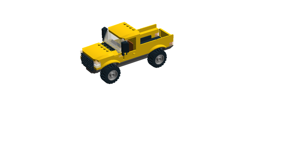 Lego yellow truck hot sale