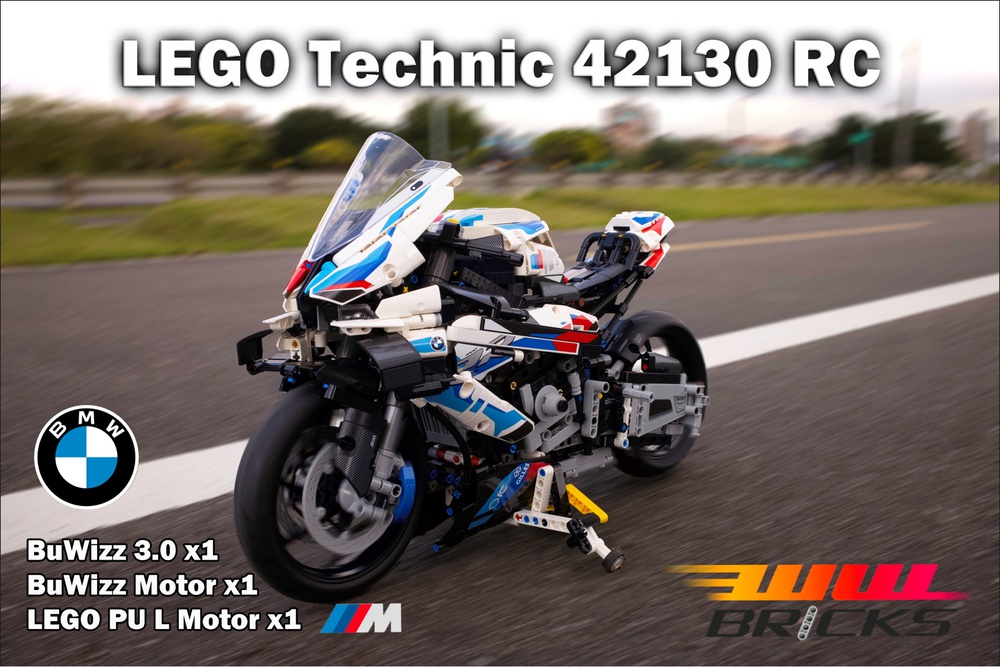 LEGO MOC [RC] LEGO Technic 42130 BMW M 1000 RR + 1BuWizz 3.0 + 1