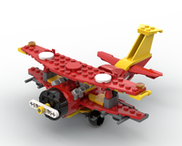 LEGO MOC 80008 Monkie Kid's Biplane by Nequmodiva
