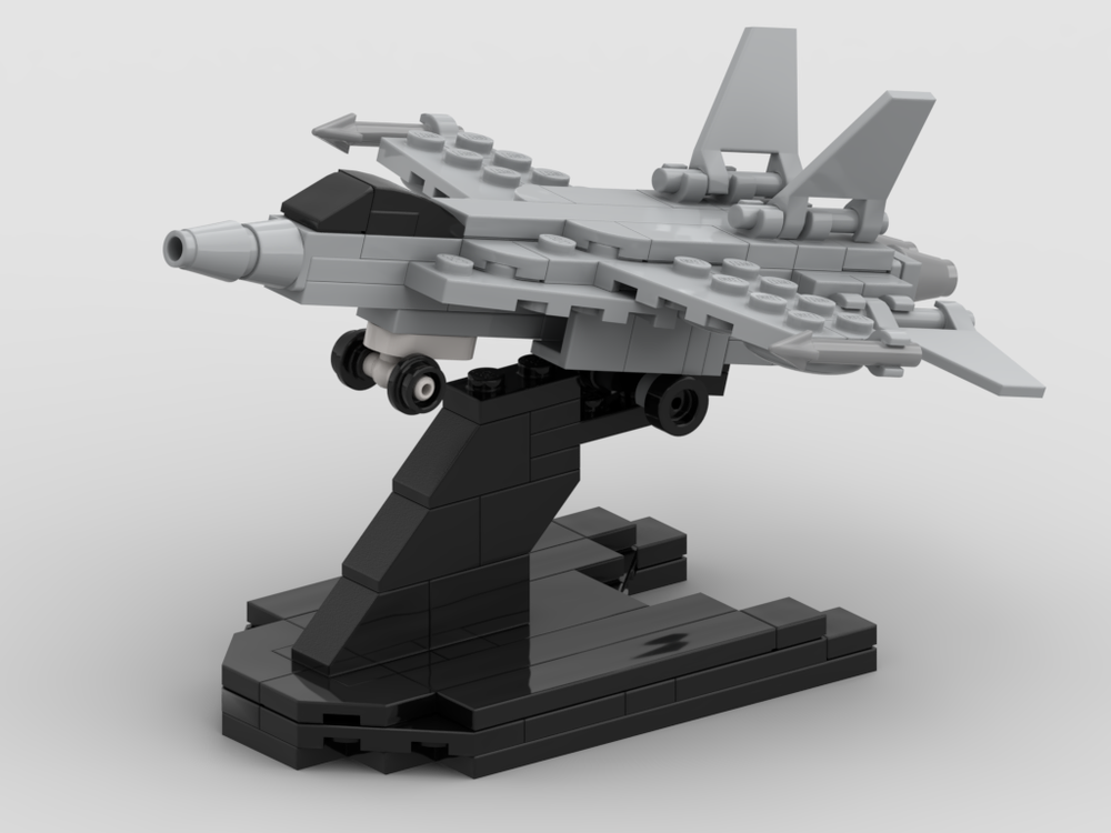 LEGO MOC F/A18 Super by hyphencubed Rebrickable Build with LEGO