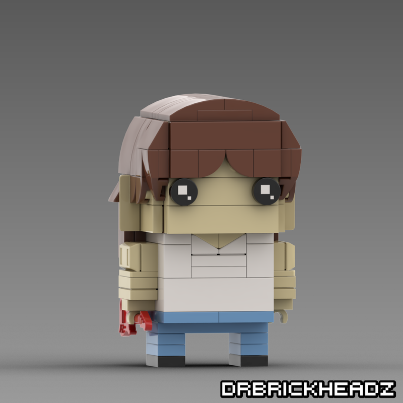 LEGO MOC Malcolm Young (AC/DC) Brickheadz by DrBrickheadz | Rebrickable ...