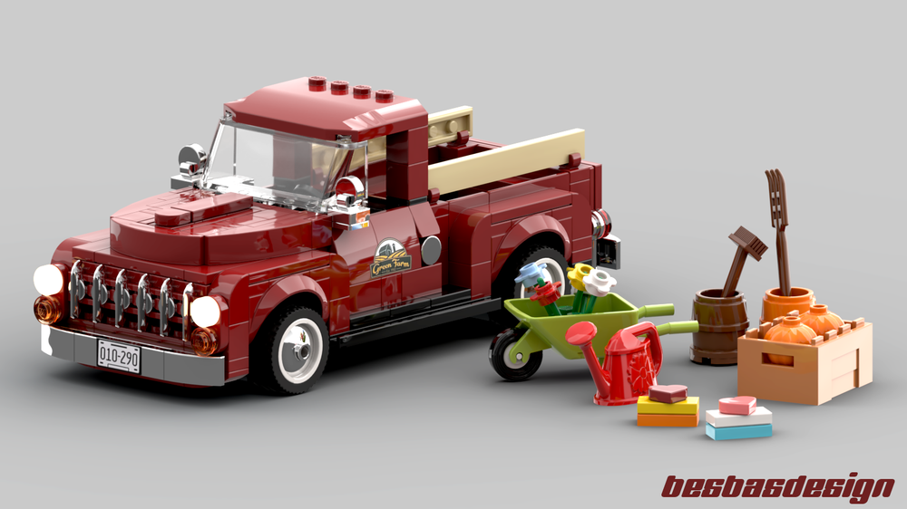 en general Curso de colisión lógica LEGO MOC Mini Pick-uptruck (10290) by besbasdesign | Rebrickable - Build  with LEGO
