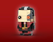 LEGO MOC Geralt of Rivia Brickheadz LEGO MOC - Netflix The Witcher by  Eugenio Iacono