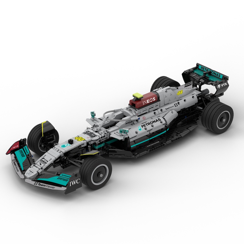 LEGO MOC Mercedes F1 W13 1:8 Scale by Lukas2020
